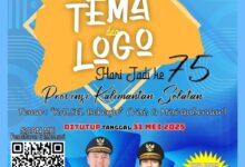 Pemprov Kalsel Laksanakan Lomba Tema dan Logo Harjad Ke-75