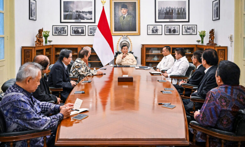 Presiden Prabowo Terima Delapan Pengusaha Besar, Bahas Perekonomian dan Investasi Nasional